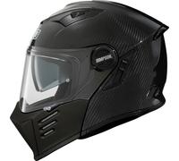 Simpson Darksome Carbon, casco ribaltabile M male Nero Opaco