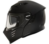 Simpson Darksome Solid, casco ribaltabile XXL male Nero Opaco