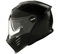Simpson Darksome Solid, casco flip up L male Nero
