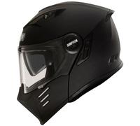Simpson Darksome Solid, casco flip-up XXL male Nero Opaco