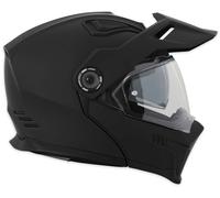 Simpson Journey Bandit Solid, casco flip up XL female Nero Opaco
