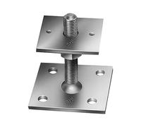 SIMPSON, PPB75G, Piede di appoggio zincato con l'approvazione