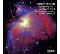 Robert Simpson Robert Simpson: Symphony No. 1/Symphony No. 8 (CD) Album