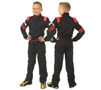Simpson Ragazzi Leggenda II Gara Suit, Sfi 3.2 / 1 Spec, Nero/Rosso O Bianco, XS