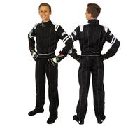 Simpson Ragazzi Leggenda II Gara Suit, Sfi 3.2 / 1 Spec, Nero/Rosso O Bianco, XS