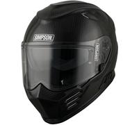 Simpson Venom Carbon, casco integrale XXL male Nero