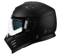 Vemar Hurricane H0S Solid nero opaco - Taglia XL - Casco moto da corsa
