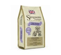 Simpsons Premium Puppy Sensitive Salmone e Patate - Crocchette Simpsons ipoallergeniche e grain free per lo sviluppo del cucciolo - 12 Kg
