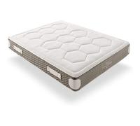 SIMPUR BASSO COSTO: Materasso Royal Madeira - Equilibrio Tra fermezza e morbidezza - Molle insacchettate adattabili e Visco Foam HR - 25 cm Spessore - Assorbe efficacemente tutti i materassi di