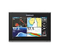 Simrad GO9 XSE - 9" Chartplotter con trasduttore Active Imaging 3 in 1, C-MAP Discover Chart Card