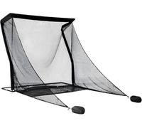 SimSpace Deluxe Home Driving Golf Net - Rete super resistente, 2,5 m x 2,5 m x 3,84 m, nero