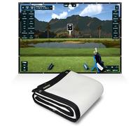 SimSpace, Platinum Golf Impact Screen Unisex, Bianco, 3.6 x 2.7 metres