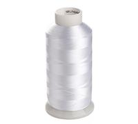 Simthread 75D / 2 Bianca Poliestere Ricamo Bobine di Filo, 5000M / spool