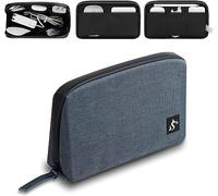 SIMTOP Organizer Cavi da Viaggio, Borsa Accessori USB Impermeabile S | Organizer cavi compatto per USB, caricatore e accessori elettronici. Impermeabile e ideale per viaggio, ufficio e lavoro