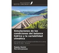 Simulaciones de las condiciones del balance hídrico y la variabilidad climática: para la agricultura y la energía sostenibles en la cuenca baja del río Rufiji - Tanzania