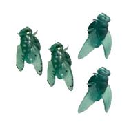 Simulated Fly Innovation Studente Orecchini anallergici verde colofonia umoristica aggiunta moda artistica piccola mosca aggiunta moda, One Size, come descritto, come descritto