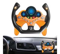 Simulated Steering Wheel - Kids Steerings Wheels For Backseat | SteerinGg Wheel Children's Toy Simulated With Light & Sound, Multifunctional Play Steering For Birthdays, Christmas, Children's Day