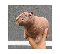 Simulation Capybara Plush Toy Cute Capybara Plushie Fluffy Capybara Stuffed Animal Doll Birthday Gift for Children
