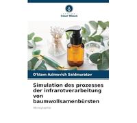 Simulation des prozesses der infrarotverarbeitung von baumwollsamenbürsten: Monographie