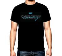 Simulation Theory,Men's t-Shirt,New,100% Cotton,Blacks