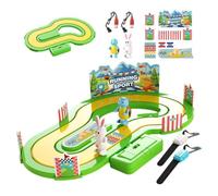 Simulation Track Motion Toy - Interactive Racing Board Game Set Jig