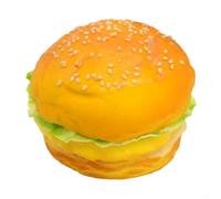 Simulato hamburger PU panino per ristorante hotel decorazione e apprendimento cognitivo strumento realistico prop per la presentazione del cibo e visual merchandising
