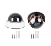 Simulato Telecamera CCTV Finta Sicurezza Esterna Deterrenza Materiali ABS per Residenziale Home Office Nessuno Strumenti di Installazione 2X Telecamera di Sicurezza di Simulazione Esterna