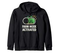 Simulatore di Agricoltura Agricoltore virtuale Pixel Farm Core Giardinaggio Felpa con Cappuccio