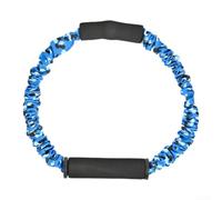 Simulatore di arco con nucleo in lattice per rafforzare la forza, strumento professionale, regolabile, manico ergonomico, condizionamento muscolare, di piccole dimensioni (18,1 kg)