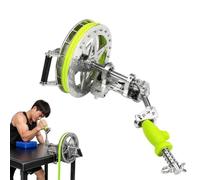 Simulatore di braccio di ferro, macchina per la pressione laterale | Allenamento per Side Press e Wrist Hook, impugnatura ergonomica 3D, design con fissaggio al tavolo, resistenza regolabile