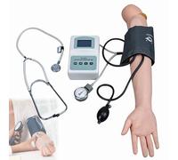 Simulatore di braccio for allenamento della pressione sanguigna, modello di bracci for esercitazione Modelli Kit di pressione sanguigna con set completo di accessori, display LCD