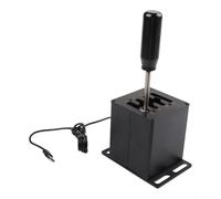 Simulatore di corse cambio manuale per G29 G27 per Thrustmaster T300 per RS, struttura in lega di alluminio con pomello in fibra di carbonio, accessori realistici per sim racing (7-HB045)