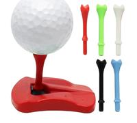 Simulatore di golf, supporto stabile per monitor di lancio, tee da golf per tappetino per casa, cortile, pratica di puting, accessorio durevole per colpire lo swing, adatto per uomini e donne