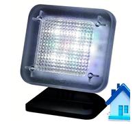 Simulatore di Luce TV Ultimate per Sicurezza Casa | Accensione Automatica al Crepuscolo con Timer & Testa LED Regolabile | Scoraggia i Ladri & Crea un Aspetto Vita Quotidiana in Vostra Assenza