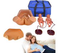 Simulatore di parto con il cordone ombelicale della placenta del feto per l'istruzione e la formazione medica