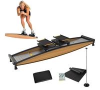 Simulatore Di Sci Indoor Per Allenamento Di Forza Ed Equilibrio, Simulatore Di Sci Per La Tua Palestra Domestica, Capacità 150 Kg, Focus Su Addome E Fianchi, Ricrea Il Movimento Dello Sc