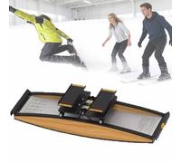 Simulatore Di Sci, Macchina Per Esercizi Con Simulatore Di Sci Con Bastoncini Da Sci, Capacità Di Carico Di 150 Kg Ed Esercizio Per Oltre L'80% Dei Muscoli, Ergonomico E Silenzioso, Per Vita, Addome