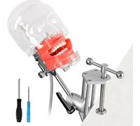 Simulatore di testa di manichino dentale, stampo per testa di pratica per studenti, per laboratori di formazione odontoiatrica, regolabile a 360 gradi A
