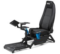 Simulatore di volo da corsa di livello successivo Microsoft Flight Simulator Edition Cockpit Flight Cabin Black