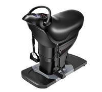 Simulatore elettrico di equitazione - Allenatore addominale con movimento 3D con 20 velocità e 3 modalità intelligenti, supporta 150 kg per un efficace allenamento di vita, gambe, fianchi