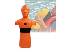 Simulatore For Piscina/spiaggia E Fiume, Strumento Didattico For La Prevenzione Dell'annegamento Con Tre Porte Di Ingresso Uscita, Attrezzatura For L'addestramento Al Salvataggio In Piscina(Orange)