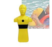 Simulatore For Piscina/spiaggia E Fiume, Strumento Didattico For La Prevenzione Dell'annegamento Con Tre Porte Di Ingresso Uscita, Attrezzatura For L'addestramento Al Salvataggio In Piscina(Yellow)