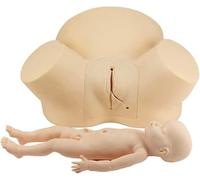 Simulatore ostetrico della nascita con il modello fetale per l'addestramento dell'ostetrica