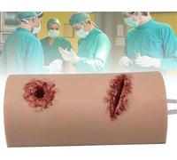 Simulatore Per Medicazione Delle Ferite, Modello Per L'arresto Dell'emorragia, Simulatore Per Medicazione Delle Ferite E Laccio Emostatico, Con Design Lavabile E Riutilizzabile, Esercizi Di Sutura