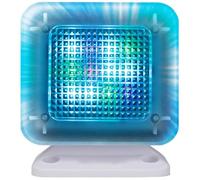 Simulatore TV finto con sensore di luce, scoraggia i ladri imitando l'attività TV reale per una maggiore sicurezza domestica quando sei lontano