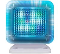 Simulatore TV Sicurezza, Dispositivo LED per Casa con Sensore Crepuscolo Automatico e Timer per Deterrenza in Assenza, Effetto Luce TV Realistico con Cambio Colore e Tremolio, Facile da Usare