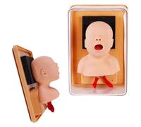 Simulatori for l'intubazione delle vie aeree di neonati e bambini, manichino tracheale neonatale avanzato, modello pediatrico in PVC for l'intubazione, simulatore for la gestione oro-nasale di primo s