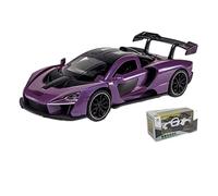 Simulazione 1 32 for Il Modello Di Auto Sportiva In Lega Mclaren Senna Pressofuso Suono Luce Tirare Indietro Macchinine Regali(White)