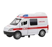 Simulazione Automobile dell'ambulanza Giocattolo, Tirare Indietro Il Camion in Lega con Luce e Suono Veicolo di Ingegneria Compleanno Natale per 3 4 5 6 7 Anni Bambini Ragazzo