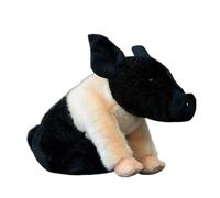 Simulazione Black Super Cute Pig Little Doll Maiale Animale Peluche